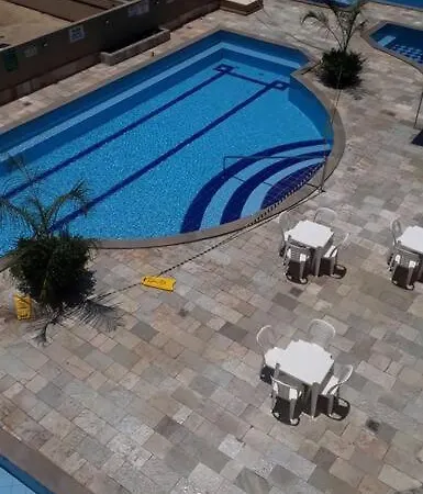 Flat Caldas Novas Com Piscina Termal Exterior photo