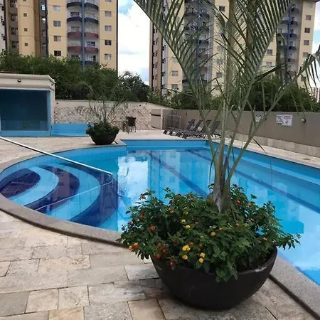 Flat Caldas Novas Com Piscina Termal Exterior photo